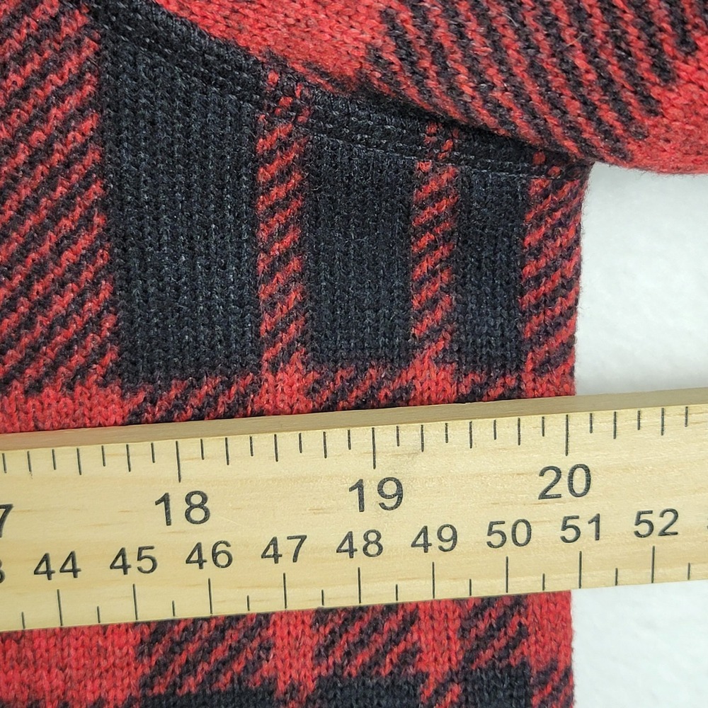 The North Face Crescent Pullover Hoodie Women's M Plaid Fleece Gorpcore Hiking - Picture 8 of 11